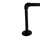 Suporte Curinga Cor Preto - Canos De Ferro Galvanizados - 1/2