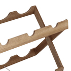 Suporte De Acácia Dobrável Para 6 Garrafas De Vinho Oikos