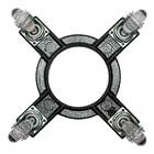 Suporte De Alumínio Invisível Com 4 Rodas (26cm) Tech Plant