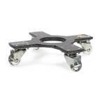 Suporte De Alumínio Invisível Com 4 Rodas (26cm) Tech Plant