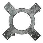 Suporte De Alumínio Invisível Com 4 Rodas (35cm) Tech Plant