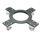 Suporte De Alumínio Invisível Com 4 Rodas (40cm) Tech Plant