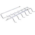 Suporte De Armário Para 12 Xícaras Aramado Organizador Cromado