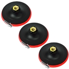 Suporte De Borracha Para Disco De Lixa Boina 115mm Aderente C