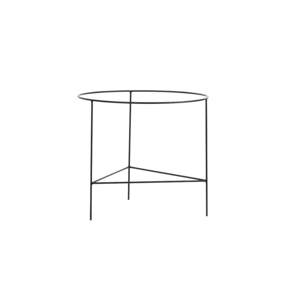 Suporte de Chão de Plástico 40 Preto Vasap