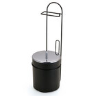 Suporte De Chão Para Papel Higiênico - Arthi - Preto