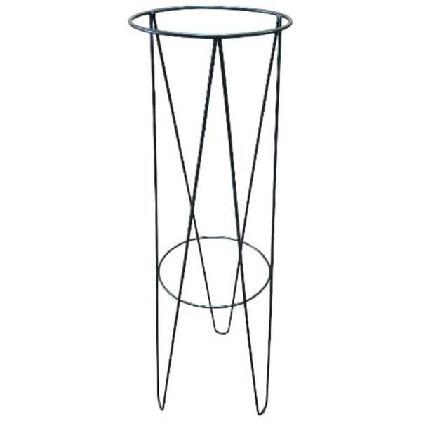 Suporte De Chão Tripé 100x28 (bitola 6 Mm) Preto Jc Jardim