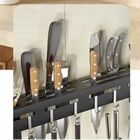 Suporte De Cozinha Porta Talheres Facas 60cm Com 8 Ganchos