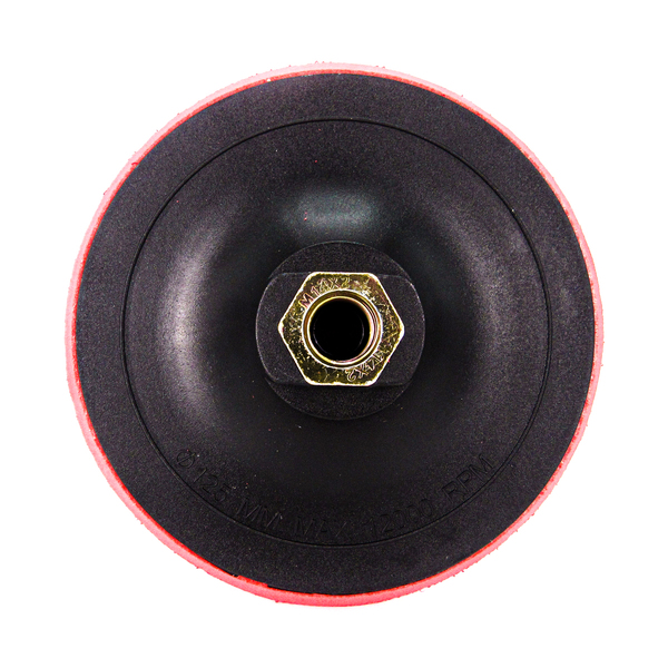 Suporte De Disco Lixa Velcro Para Esmerilhadeira 125mm  Rosca