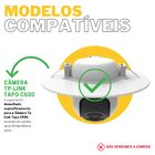 Suporte De Embutir No Teto Compatível Com Câmera De Segurança