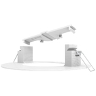 Suporte De Embutir No Teto Compatível Com Câmera Elsys Esc-wr