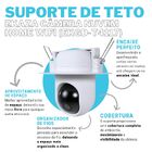 Suporte De Embutir No Teto Gesso Compatível Com Ekaza Câmera