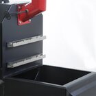 Suporte De Espeto Para Churrasqueira Em Inox Flutuante 60x5cm