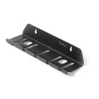 Suporte De Espetos Ou Facas Parede 5 Furos Aço Pintado Preto