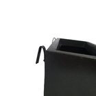 Suporte de Ferro e Jardineira de Plantas Preto