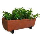 Suporte De Ferro Jardim Vertical + Jardineira P/ Plantas Marr