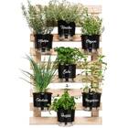 Suporte De Ferro Para Treliça (17cm) Preto Jc Jardim