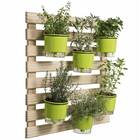 Suporte De Ferro Para Treliça (17cm) Preto Jc Jardim