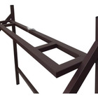 Suporte de Ferro Para Vaso Jardineira Planta 100cm Marrom