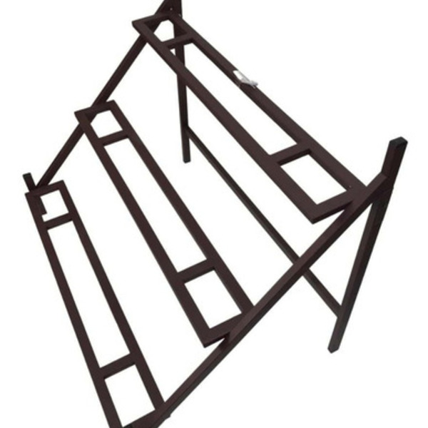 Suporte de Ferro Para Vaso Jardineira Planta 80cm Marrom