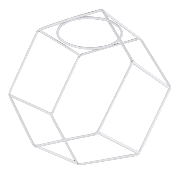 Suporte Ferro Sextavado Sampa 27x24cm