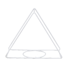 Suporte Ferro Triângulo Sampa 24x24cm