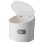 Suporte De Inox Com Saleiro Plástico Encaixe Em Barras De Coz