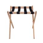 Suporte De Malas Para Hotel Pousada Dobrável Madeira