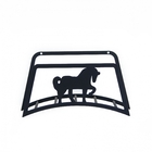 Suporte De Mangueira Cavalo - Preto