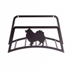 Suporte De Mangueira Jardim Cachorro - Marrom