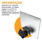 Suporte De Mesa Duplo Para 2 Notebooks Fechado Vertical Apoio