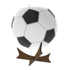 Suporte De Mesa Expositor Para Bola De Futebol Vôlei E Basque