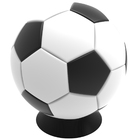 Suporte De Mesa Expositor Para Bola Futebol Basquete Vôlei Pr