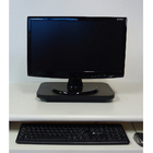 Suporte De Mesa Giratório 360° Para Monitor Preto