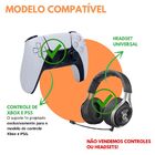 Suporte De Mesa Para 2 Gamepad E Um Headset Compatível Com Co