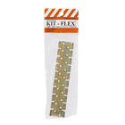 Suporte de Metal Bicromatizado para 10 Disjuntores DIN