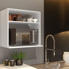 Suporte De Microondas Forno Elétrico Com Prateleira Cor Branco