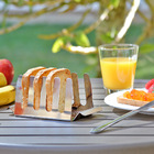 Suporte De Pães E Torradas De Mesa - 4 Fatias - Inox