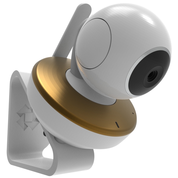 Suporte De Parede 45 Graus Para Babá Eletrônica Compatível Co