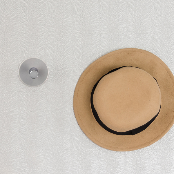 Suporte De Parede Adesivo Alumínio Suporta 2,5 Kg Clink