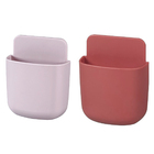 Suporte De Parede Celular Controle - Porta Objetos Kit 2 Peça