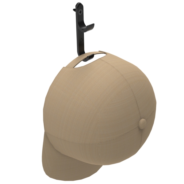 Suporte De Parede Com 2 Ganchos Organizadores Para Bonés