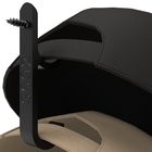 Suporte De Parede Com 2 Ganchos Organizadores Para Bonés