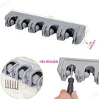 Suporte De Parede Com Gancho Para Vassoura Rodo E Esfregão