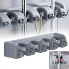 Suporte De Parede Com Gancho Para Vassoura Rodo E Esfregão