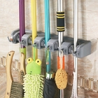 Suporte De Parede Com Gancho Para Vassoura Rodo E Esfregão