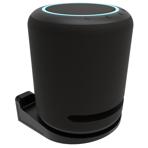 Suporte De Parede Compatível Com Alexa Echo Studio Preto