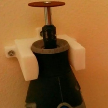 Suporte De Parede Compatível Com Dremel 4000 Preto