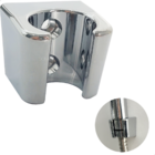 Suporte De Parede Cromado Abs Para Gatilho De Ducha Higienica