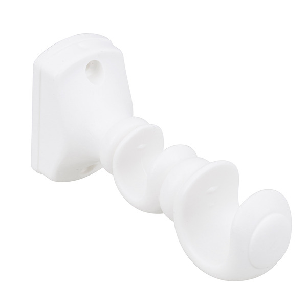Suporte de Parede Duplo Branco 19/19mm